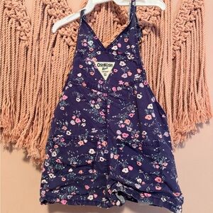 OshKosh B'gosh Kids Overalls - Navy Floral